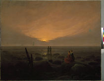 C.D.Friedrich / Moonrise by the Sea by klassik art
