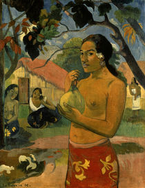 P.Gauguin / Tahitian Woman / Ptg./ 1893 by klassik art
