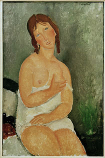 A.Modigliani, Sitzende junge Frau von klassik art