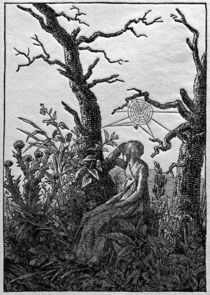 Friedrich / Woman with the cobweb /c. 1801 by klassik art