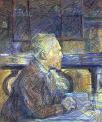 van Gogh / Pastel by Toulouse-Lautrec by klassik art