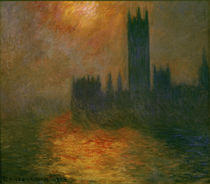 Claude Monet, Parlament (London) von klassik art