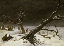 C.D.Friedrich, Winter Landscape 1811 by klassik art