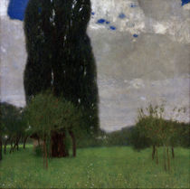 G.Klimt, Die große Pappel I von klassik art