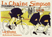 Toulouse-Lautrec / La Chaîne Simpson by klassik art