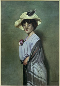 F.Vallotton / English Woman / Ptg./ 1905 by klassik art