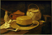 vGogh / Still life w. yellow straw hat/1881 by klassik art