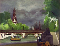 H.Rousseau, Eiffel Tower and Trocadéro by klassik art