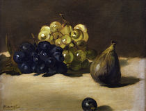 Edouard Manet, Weintrauben und Feige von klassik art