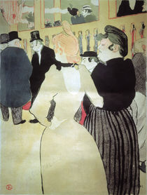 H.Toulouse-Lautrec, La Goulue im M.R. von klassik art