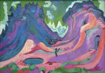 E.L.Kirchner, Amselfluh by klassik art