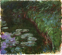 Monet / Waterlilies / Painting by klassik-art