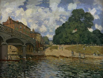 A.Sisley, Brücke bei Hampton Court von klassik art