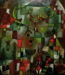 Paul Klee, Pict. w. Cockerel & Grenadier by klassik art