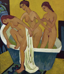 E.L.Kirchner, Badende Frauen von klassik art