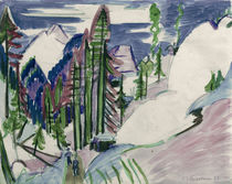 Ernst Ludwig Kirchner / Sertigweg. by klassik art