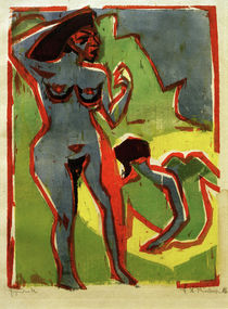 E.L.Kirchner / Women Bathing (Moritzburg) by klassik art