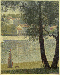 G.Seurat, Die Seine bei Courbevoie by klassik art