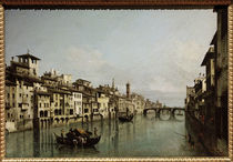 Florence, Arno / Painting by Bellotto. by klassik art