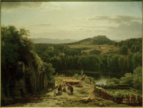 W.Whittredge, Landschaft im Harz by klassik art