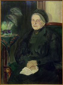 Ida Gerhardi, Bildnis einer älteren Dame (Emma Turck) by klassik art