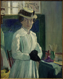Ida Gerhardi, Selbstbildnis IV 1907 by klassik art