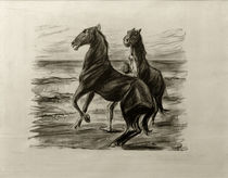 M.Liebermann, Steigende Pferde by klassik art