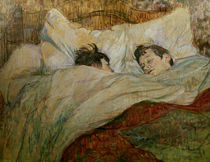 Toulouse-Lautrec / The Bed /  c. 1892 by klassik art