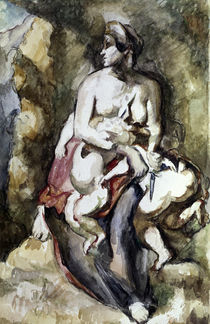 Paul Cézanne / Medea after Delacroix by klassik art