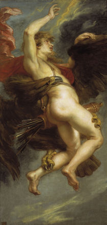 Rubens / The Rape of Ganymede by klassik art