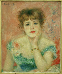 A.Renoir / Jeanne Samary/ 1877 von klassik art
