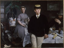 Manet / Breakfast in the Studio / 1868 by klassik art