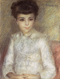 Renoir / Girl with brown hair / 1879 by klassik art
