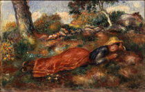 A.Renoir / Jeune fille sur l’herbe von klassik art