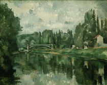 Cézanne, Le Pont de Creteil/ 1888 von klassik art