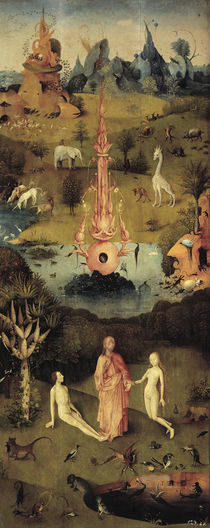 Bosch, Garten der Lüste, Linker Flügel von klassik art