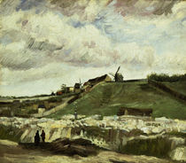 van Gogh / Quarry at Montmartre / 1886 by klassik art