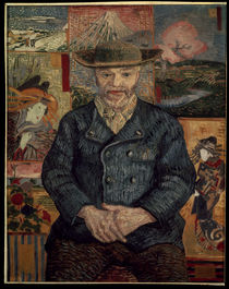Van Gogh / Bildnis Pere Tanguy / Herbst 1887 von klassik art