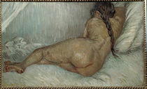 Van Gogh / Weiblicher Rückenakt/1887 von klassik art