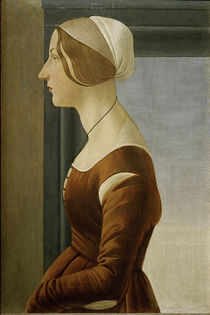 S.Botticelli, Bildnis einer Frau von klassik art