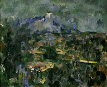 P.Cézanne, Bergmassiv Sainte-Victoire von klassik art
