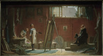 The Portrait Painter / C. Spitzweg / Painting, 1852/55 by klassik art