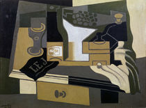 J.Gris, Die Kaffeemühle / Gem., 1920 von klassik-art