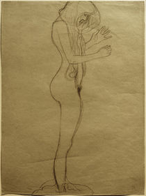 G.Klimt, Studie für die Poesie by klassik art