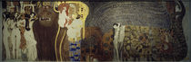 Beethoven Frieze / G. Klimt / Wall Fresco / 1902 by klassik art