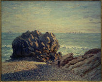 A.Sisley, Storr's Rock, Lady's Cove, am Abend von klassik art