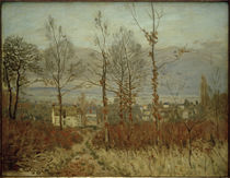 A.Sisley, Ansicht von Louveciennes im Herbst von klassik art
