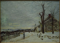 A.Sisley, Schnee in Veneux-Nadon von klassik art