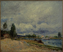 A.Sisley, An den Ufern des Loing von klassik art
