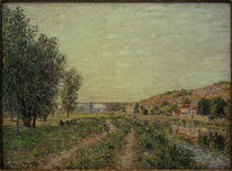 A.Sisley, Landschaft bei Moret by klassik art